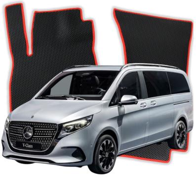 EVA autokoberce OMEVO pro Mercedes-Benz V klasa Long 7 místný 300D 4 gen Dodávka 5 dveří (2023-2026)