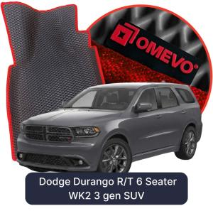 OMEVO 5D Pro Koberečky do Dodge Durango R/T 6 místný WK2 3 gen SUV (2010-2026)