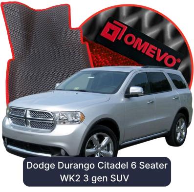 EVA autokoberce OMEVO pro Dodge Durango Citadel 6 místný WK2 3 gen SUV (2010-2026)