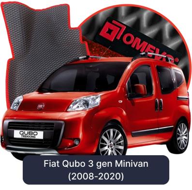 EVA autokoberce OMEVO pro Fiat Qubo 3 gen Minivan (2008-2020)