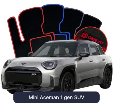 Velurové autokoberce OMEVO pro Mini Aceman 1 gen SUV (2024-2027)