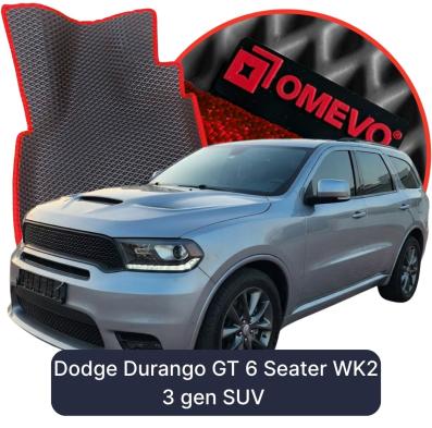 EVA autokoberce OMEVO pro Dodge Durango GT 6 místný WK2 3 gen SUV (2010-2026)
