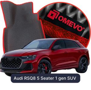 OMEVO 5D Pro Koberečky do Audi RSQ8 5 místný 1 gen SUV (2018-2026)