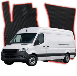 OMEVO EVA Koberečky® pro Mercedes-Benz Sprinter MAXI 3 místa W907/W910 3 gen Dodávka (2018-2026) 