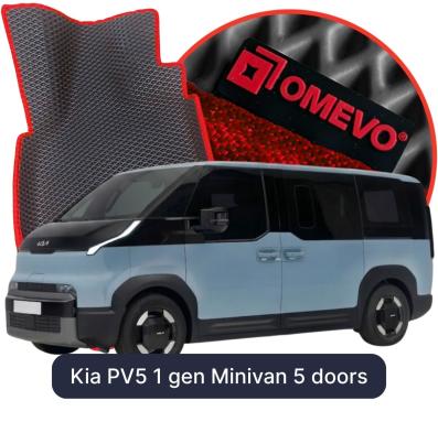 EVA autokoberce OMEVO pro Kia PV5 1 gen Minivan 5 dveří (2025-2026)