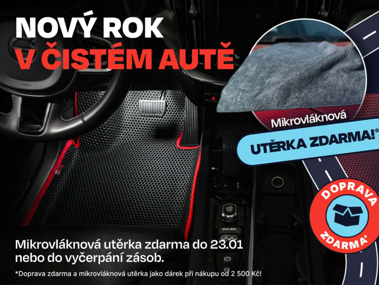 Nový rok v čistém autě
