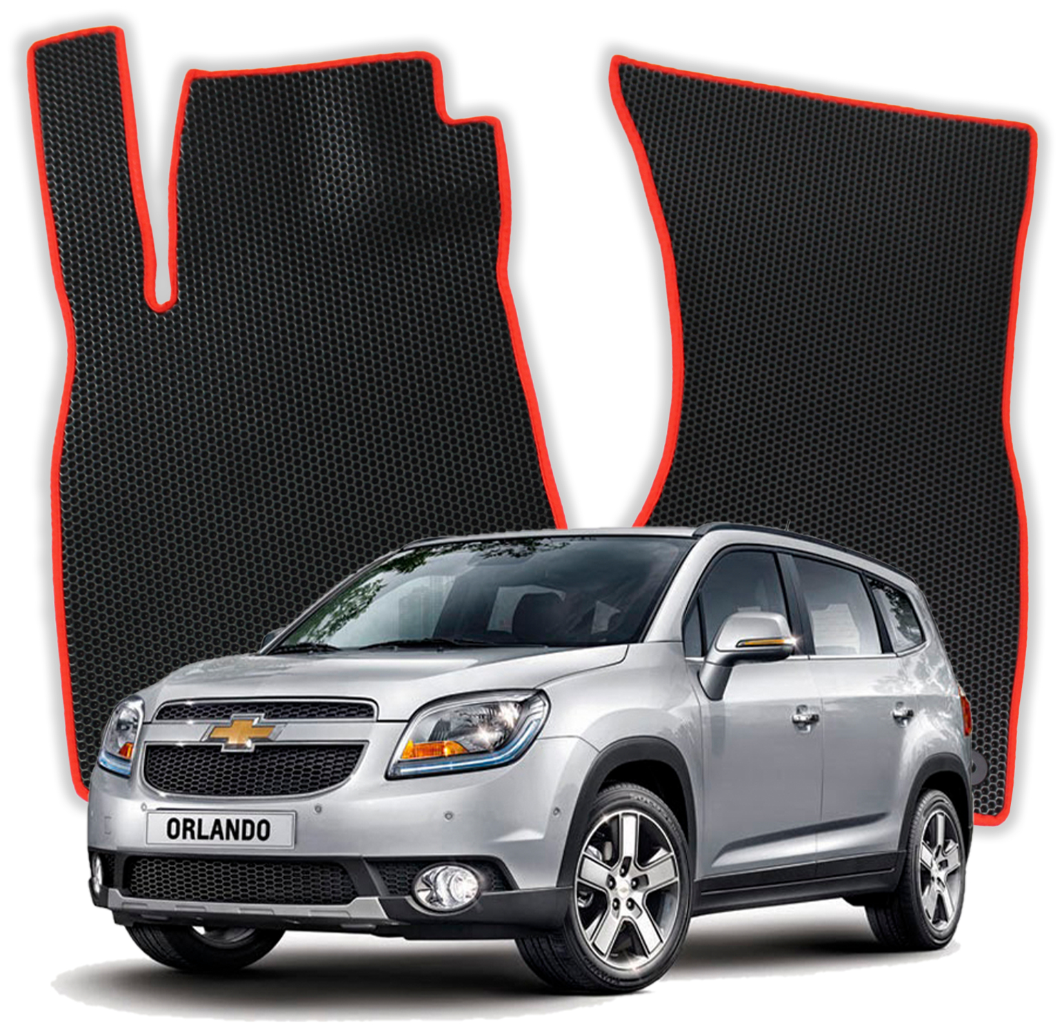 OMEVO EVA Koberečky pro Chevrolet Orlando 7 místný 1 gen SUV (2010-2018)