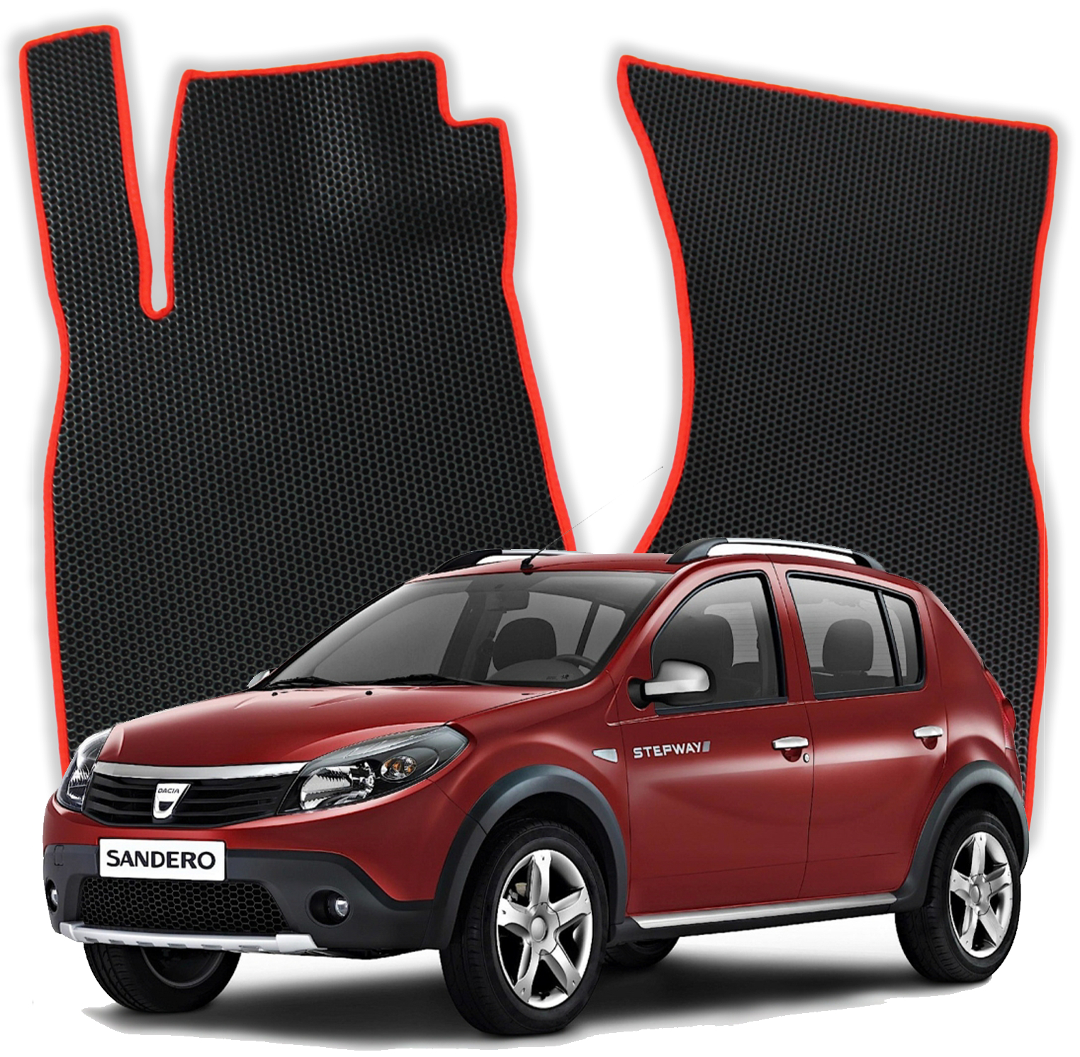 OMEVO EVA Koberečky pro Dacia Sandero Stepway 1 gen Hatchback 5 dveří (2008-2012)