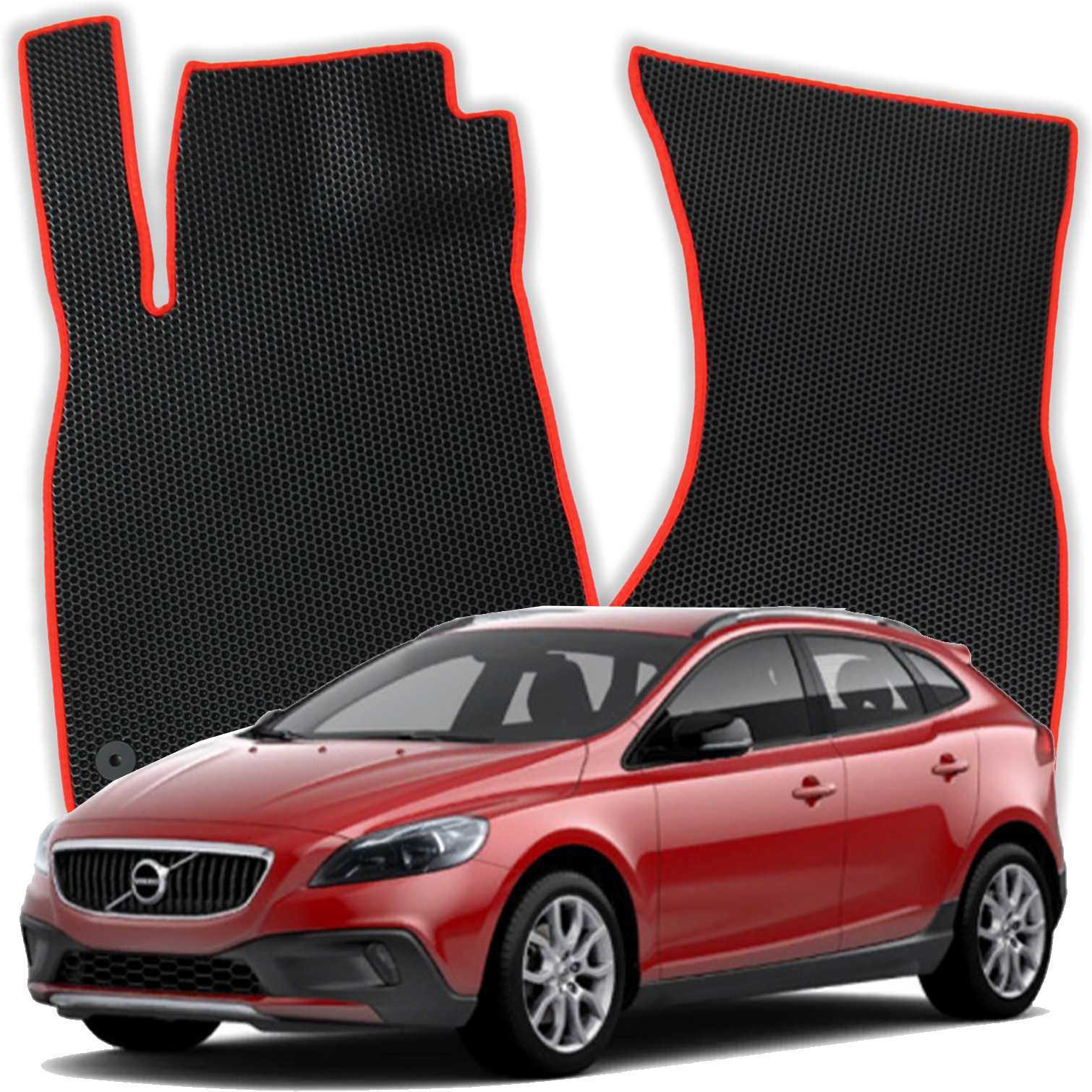 OMEVO EVA Koberečky pro Volvo V40 2 gen Hatchback 5 dveří (2012-2019)