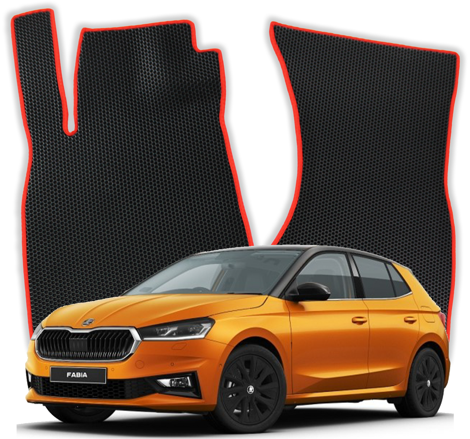 OMEVO EVA Koberečky pro Škoda Fabia 4 gen Hatchback 5 dveří (2021-2025)
