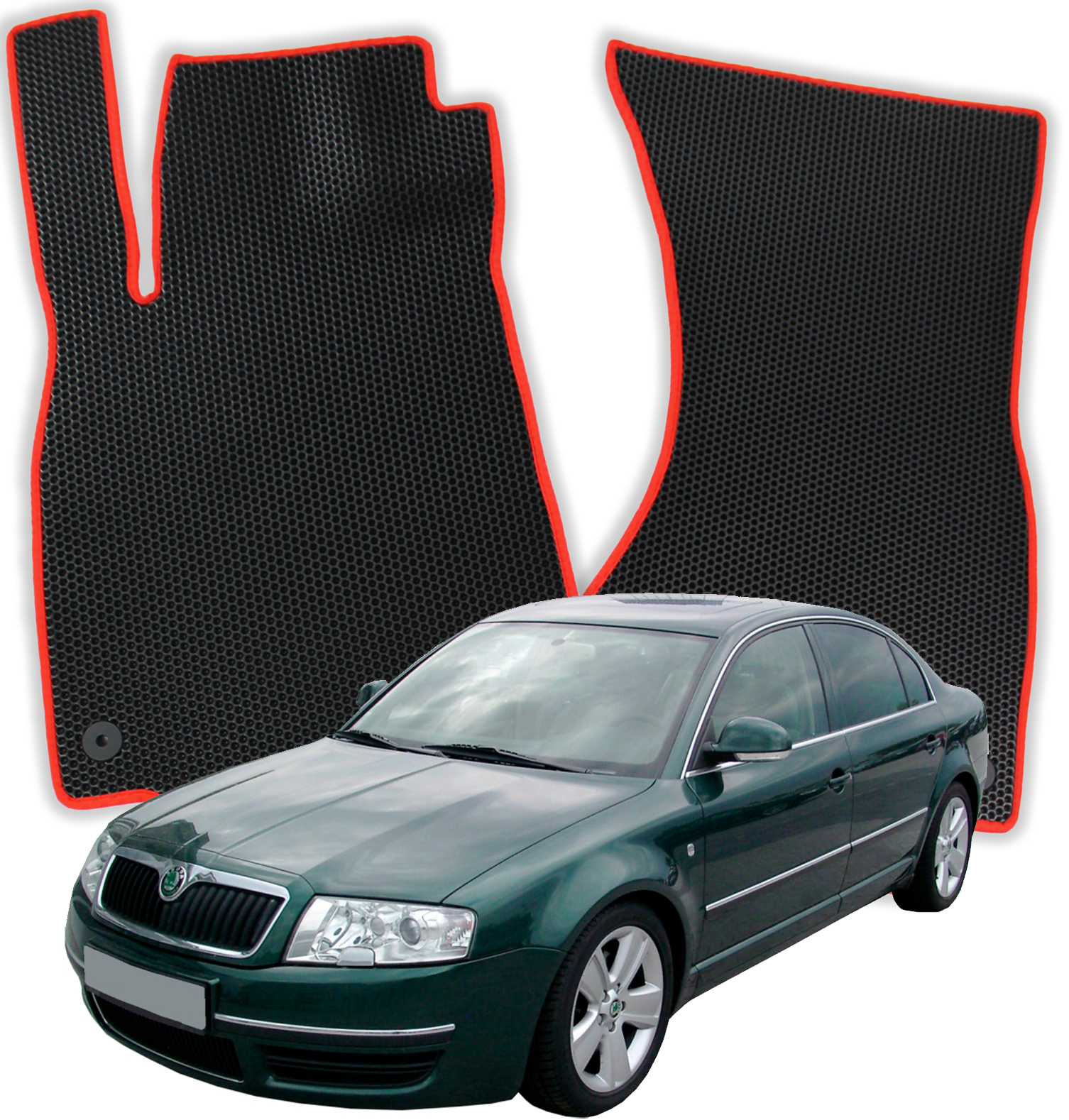 OMEVO EVA Koberečky pro Škoda Superb 1 gen Sedan (2001-2008)