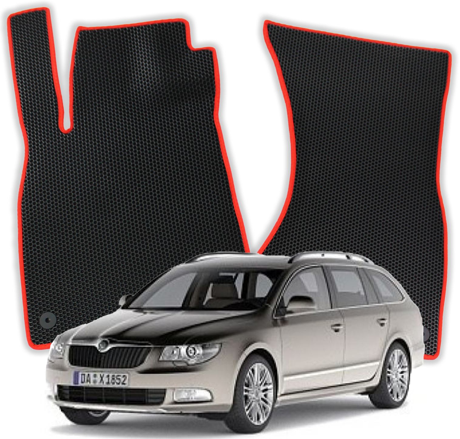 OMEVO EVA Koberečky pro Škoda Superb B6 2 gen Kombi (2008-2015)