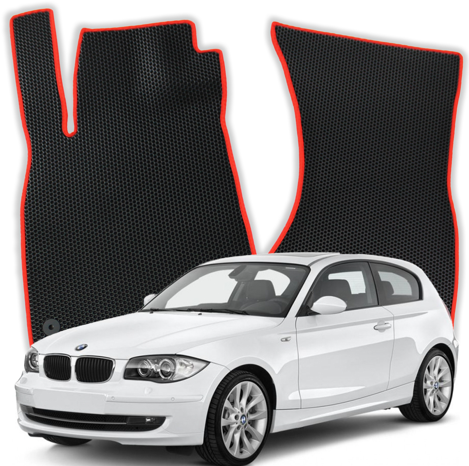 OMEVO EVA Koberečky pro BMW 1 E81 1 gen Hatchback 3 dveře (2004-2011)