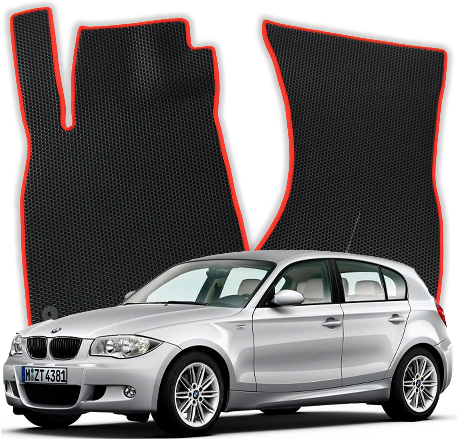 OMEVO EVA Koberečky pro BMW 1 E87 1 gen Hatchback 5 dveří (2004-2011)