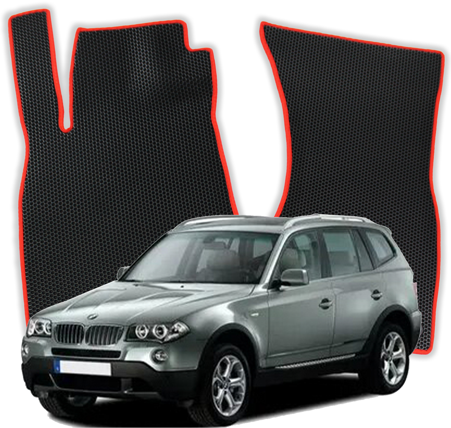 OMEVO EVA Koberečky pro BMW X3 E83 1 gen SUV (2003-2010)
