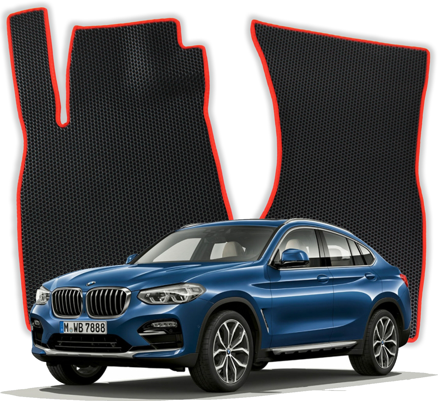 OMEVO EVA Koberečky pro BMW X4 G02 2 gen SUV (2018-2025)
