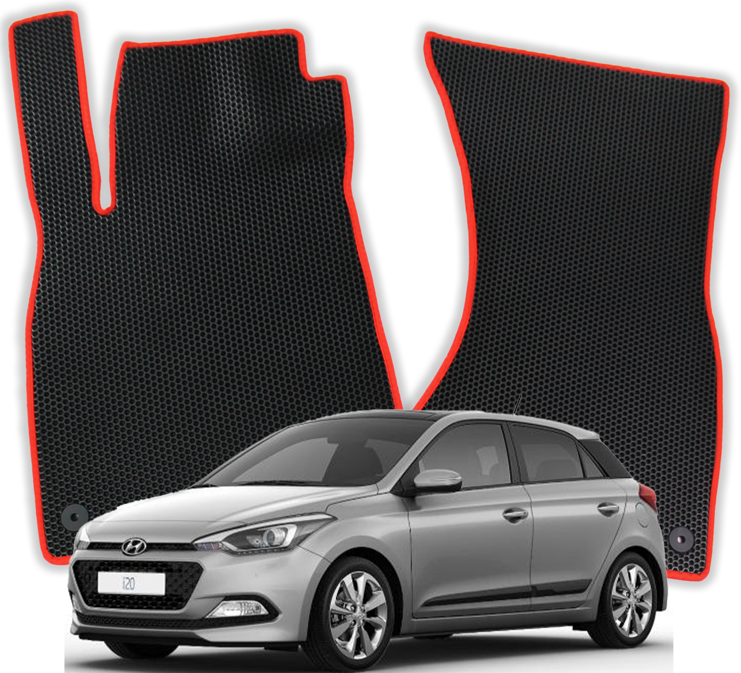 OMEVO EVA Koberečky pro Hyundai I20 2 gen Hatchback 5 dveří (2014-2020)