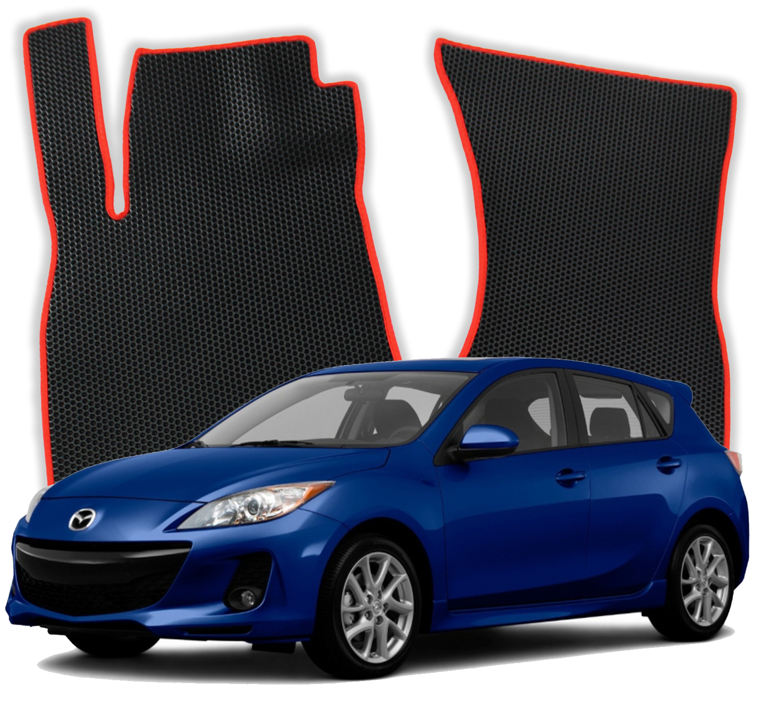 OMEVO EVA Koberečky pro Mazda 3 BL 2 gen Hatchback 5 dveří (2008-2013)