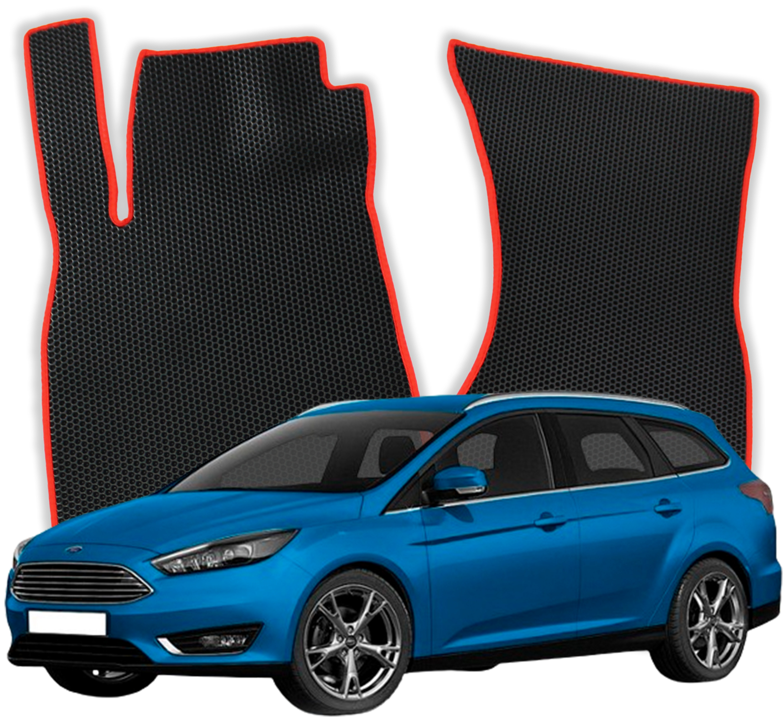 OMEVO EVA Koberečky pro Ford Focus 3 gen Kombi (2010-2019)