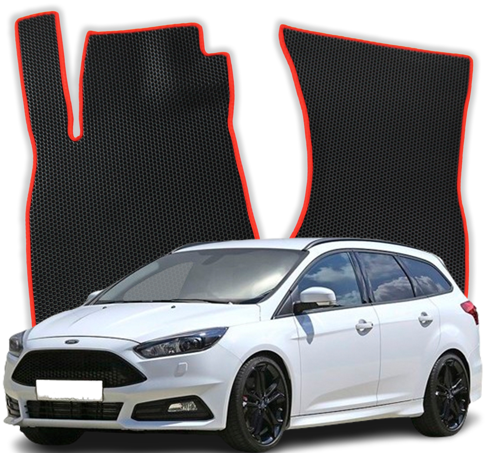 OMEVO EVA Koberečky pro Ford Focus ST 3 gen Kombi 5 dveří (2010-2018)