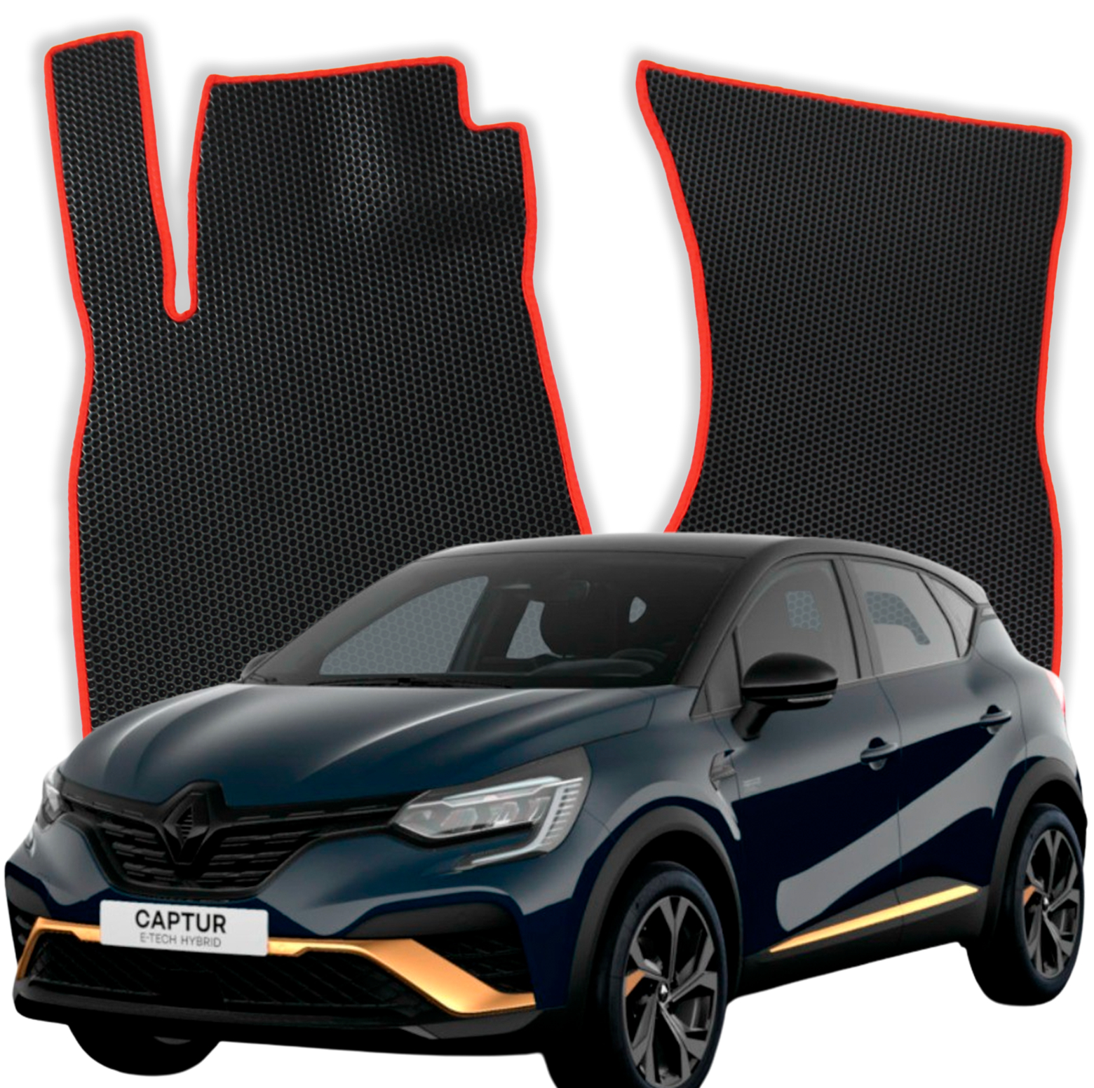 OMEVO EVA Koberečky pro Renault Captur Hybridní XJB 2 gen SUV (2019-2026)