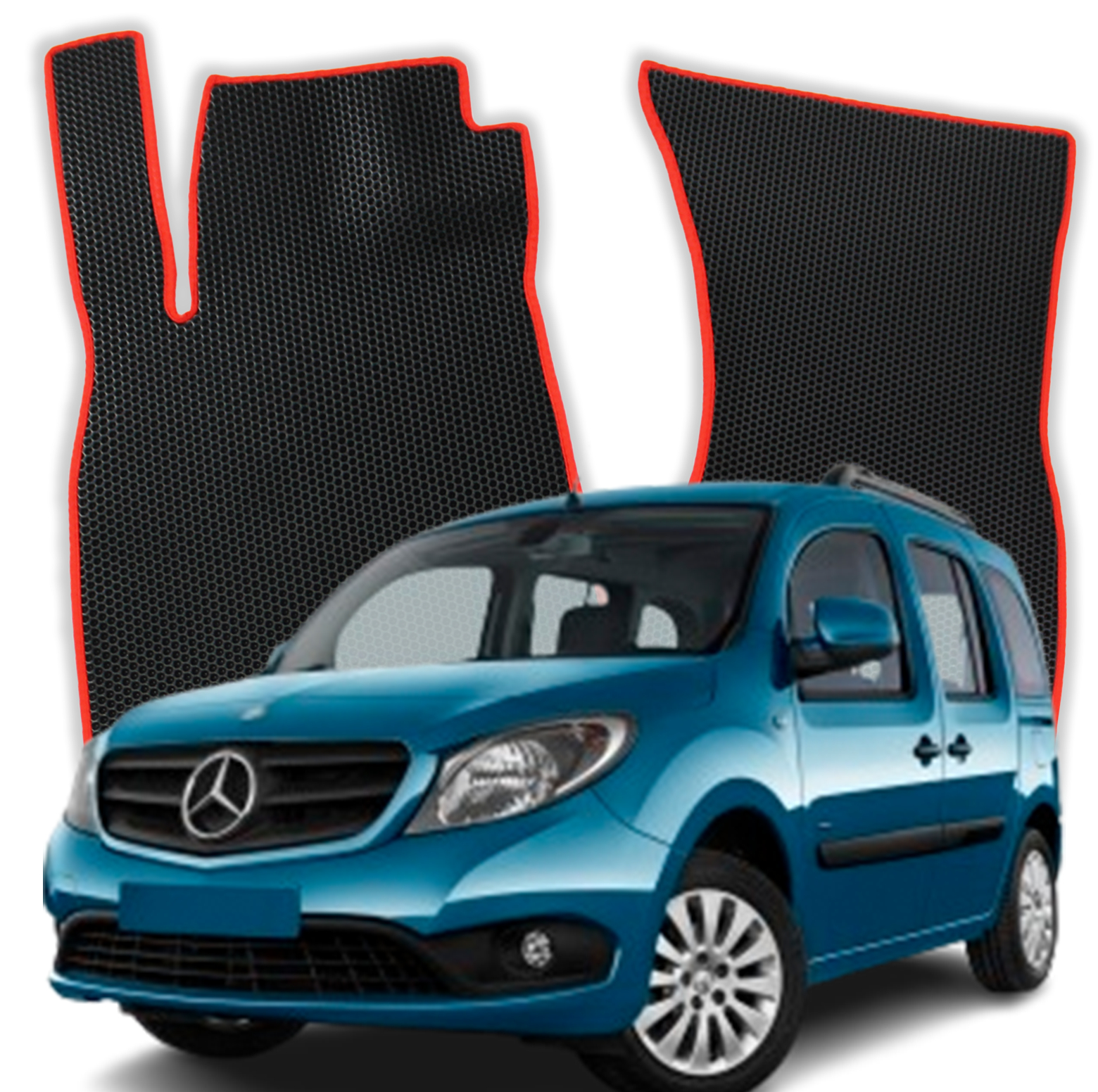 OMEVO EVA Koberečky pro Mercedes-Benz Citan W415 1 gen Kombi (2012-2022)
