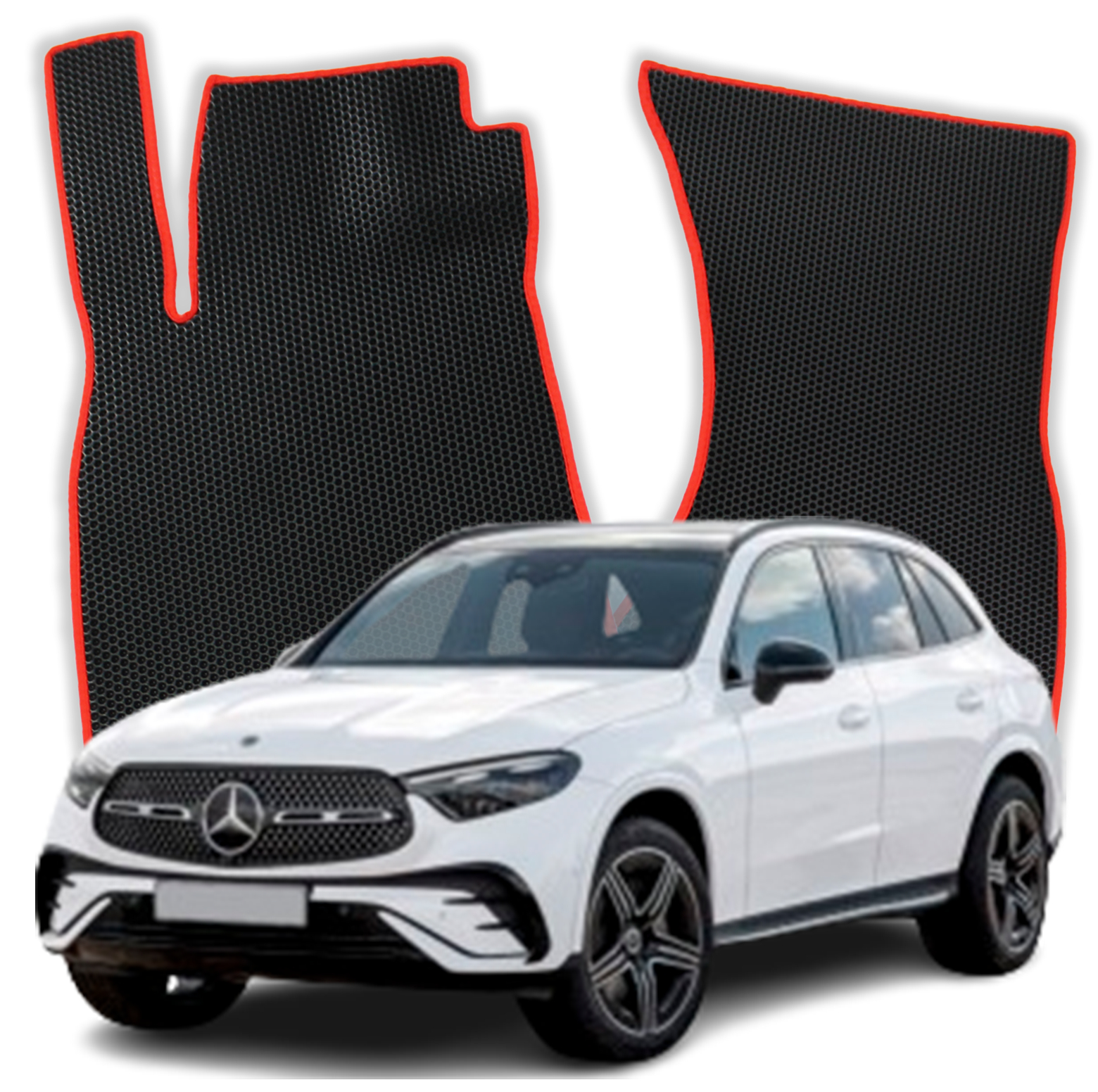 OMEVO EVA Koberečky pro Mercedes-Benz GLC 220D 2 gen SUV (2022-2025)