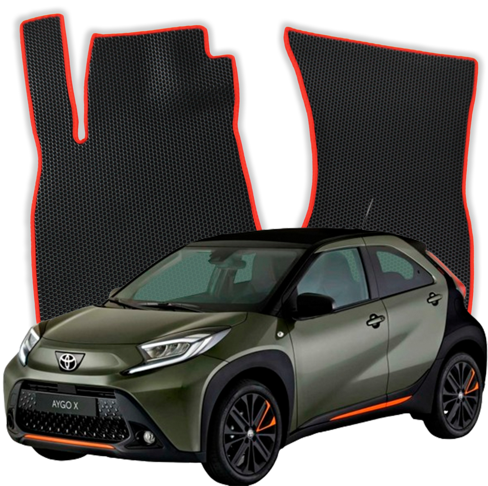 OMEVO EVA Koberečky pro Toyota Aygo X 1 gen SUV (2022-2025)