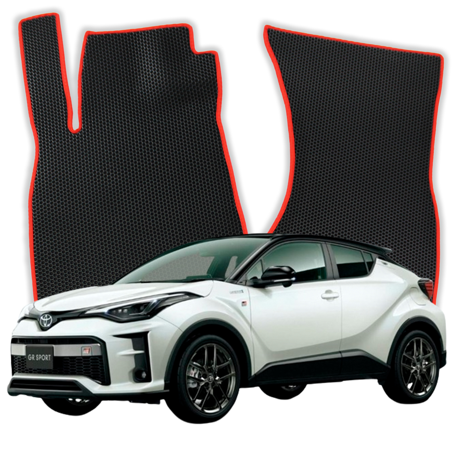 OMEVO EVA Koberečky pro Toyota C-HR GR Sport 1 gen SUV (2016-2023)