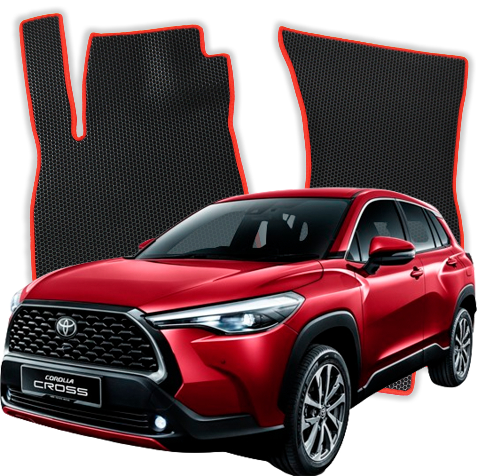 OMEVO EVA Koberečky pro Toyota Corolla Cross XG-10 1 gen SUV (2020-2025)