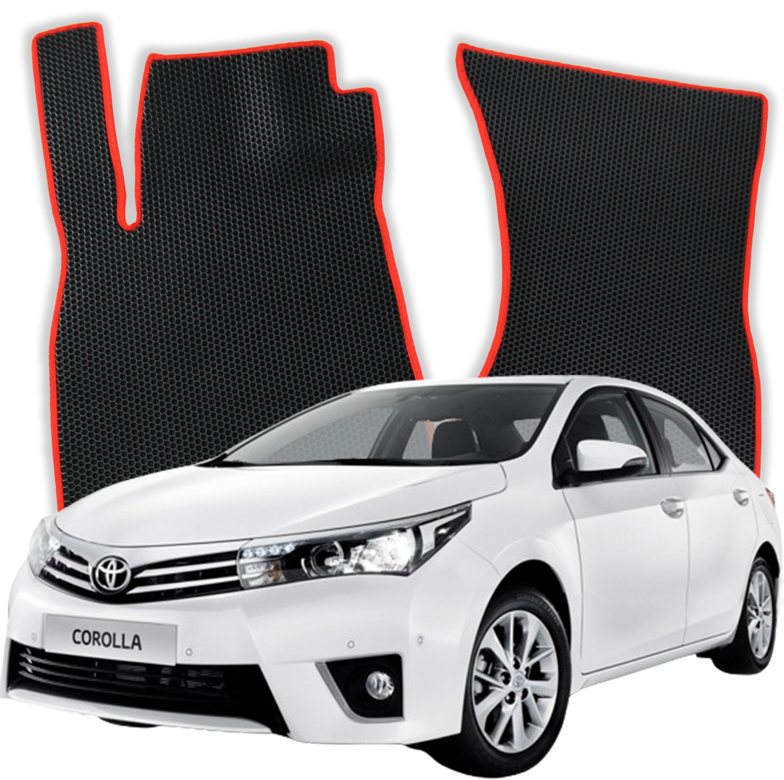 OMEVO EVA Koberečky pro Toyota Corolla E160 11 gen Sedan (2012-2018)