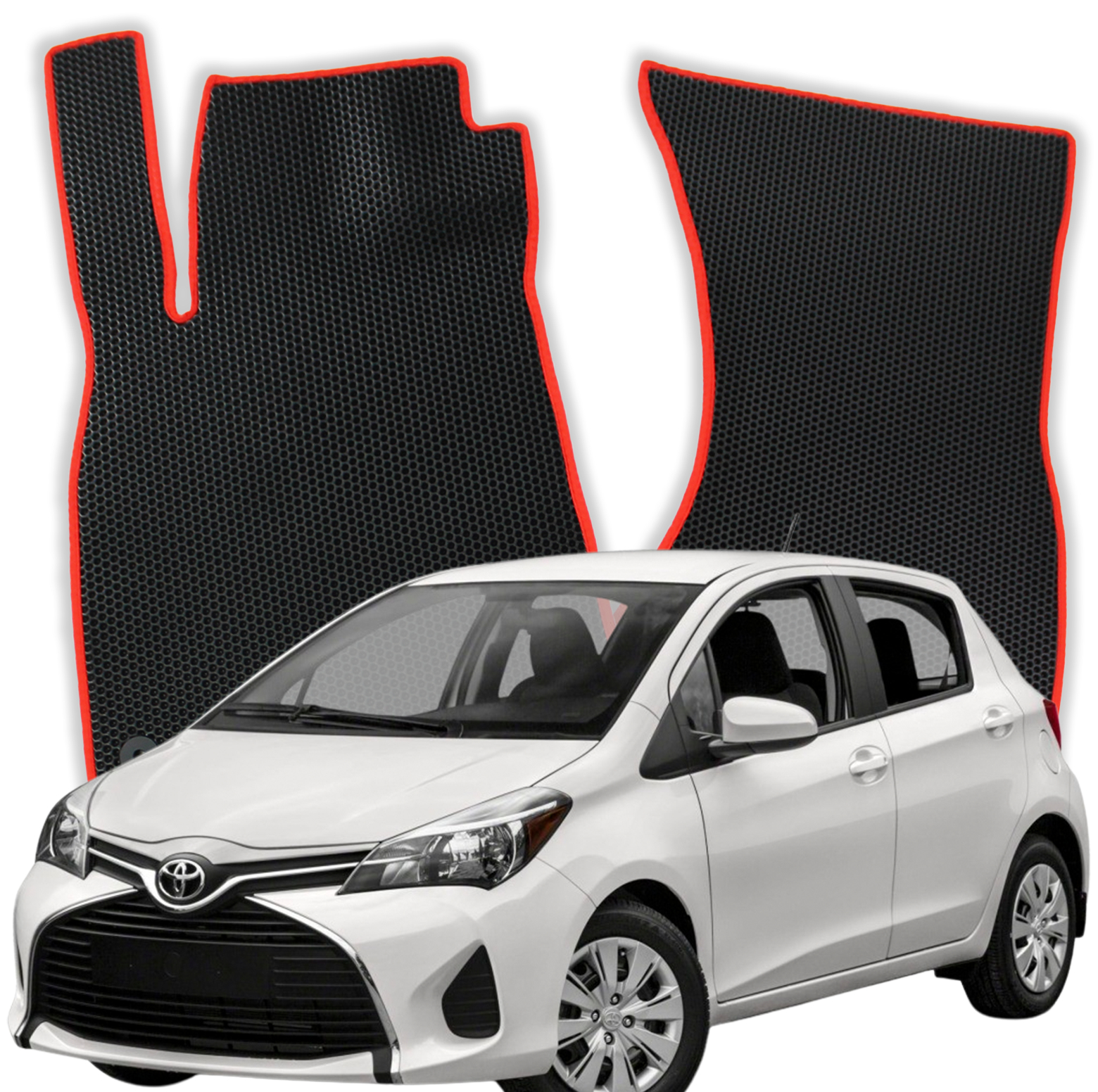 OMEVO EVA Koberečky pro Toyota Yaris 3 gen Hatchback 5 dveří (2011-2020)