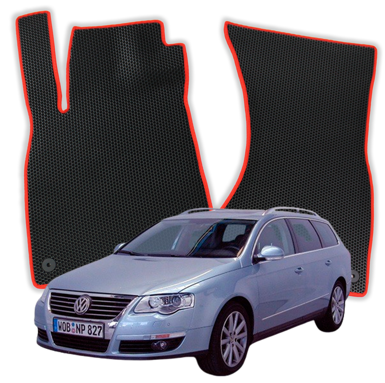 OMEVO EVA Koberečky pro Volkswagen Passat B6 6 gen Kombi (2005-2010)