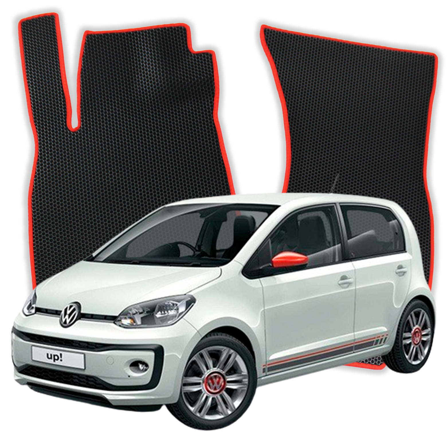 OMEVO EVA Koberečky pro Volkswagen UP 1 gen Hatchback 5 dveří (2011-2023)