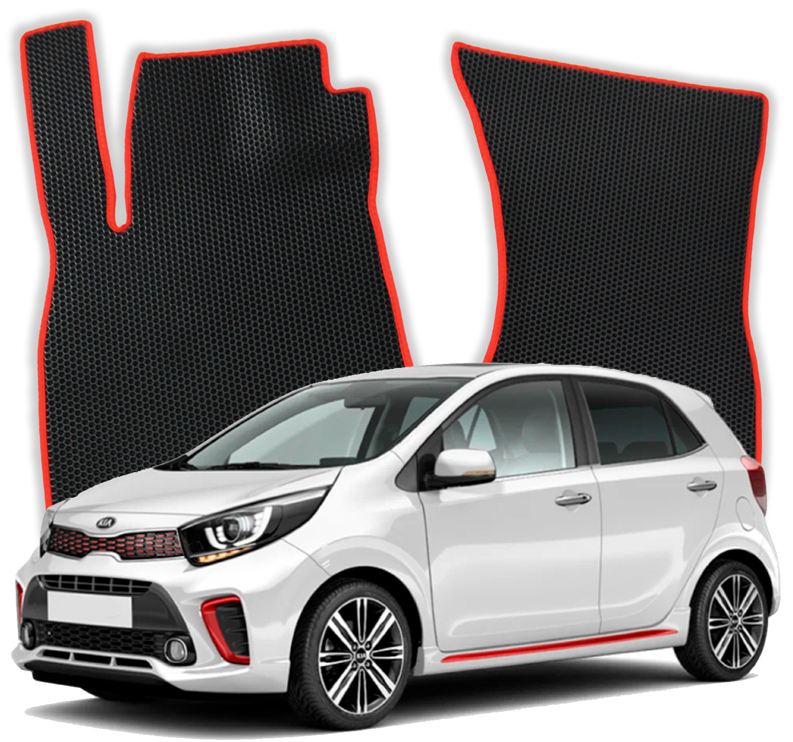 OMEVO EVA Koberečky pro Kia Picanto GT-Line JA 3 gen Hatchback 5 dveří (2017-2025)