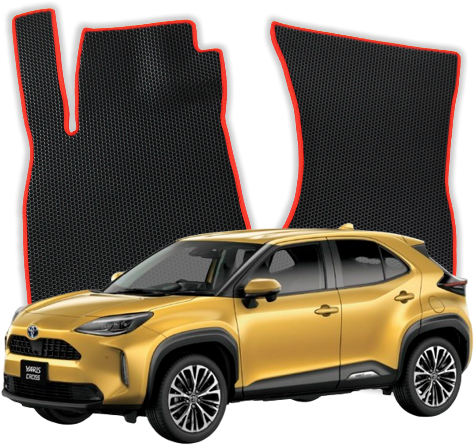 OMEVO EVA Koberečky pro Toyota Yaris Cross Hybridní 1 gen SUV (2020-2025)