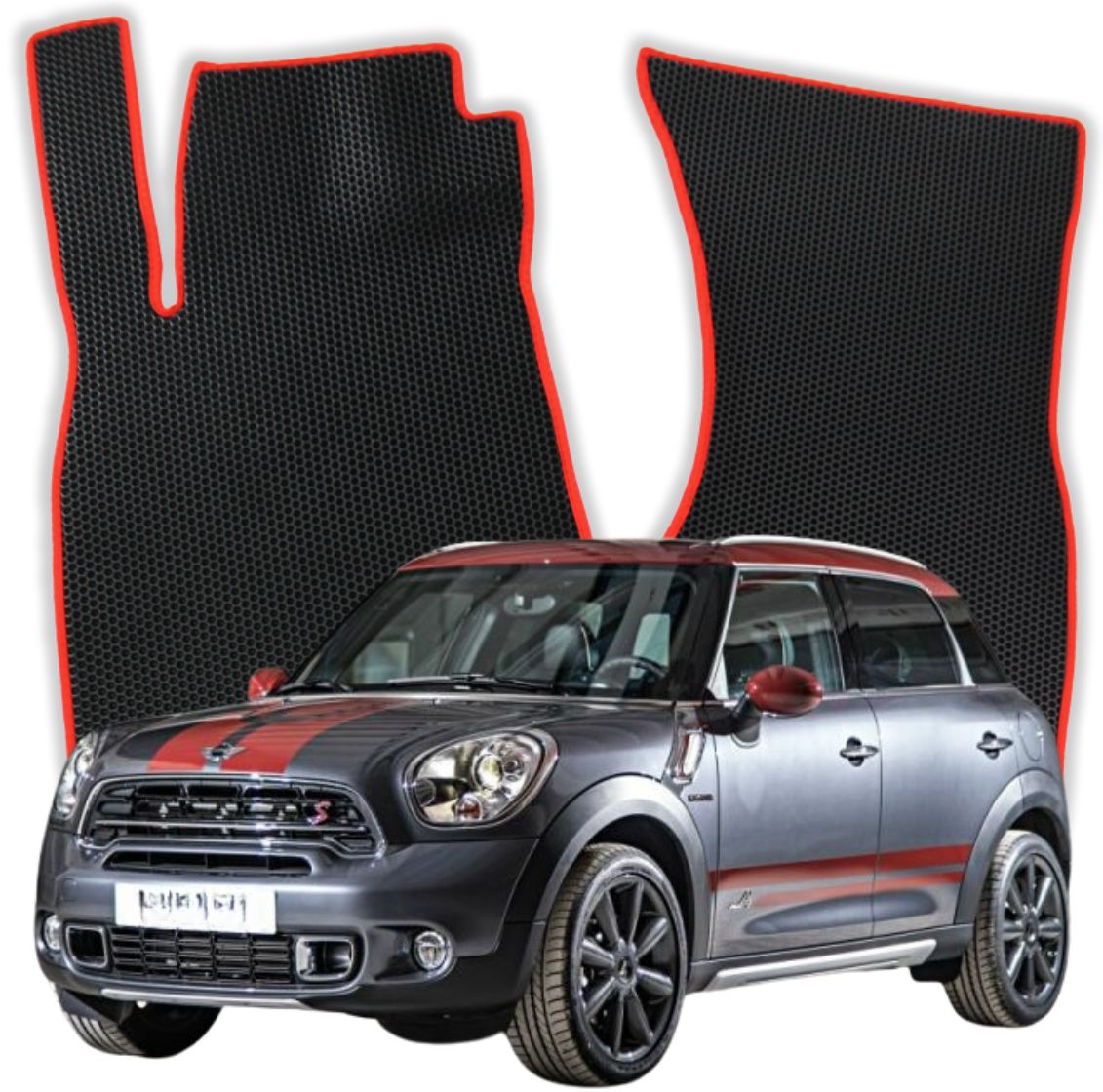 OMEVO EVA Koberečky pro Mini Countryman R60 1 gen SUV 5 dveří (2010-2016)
