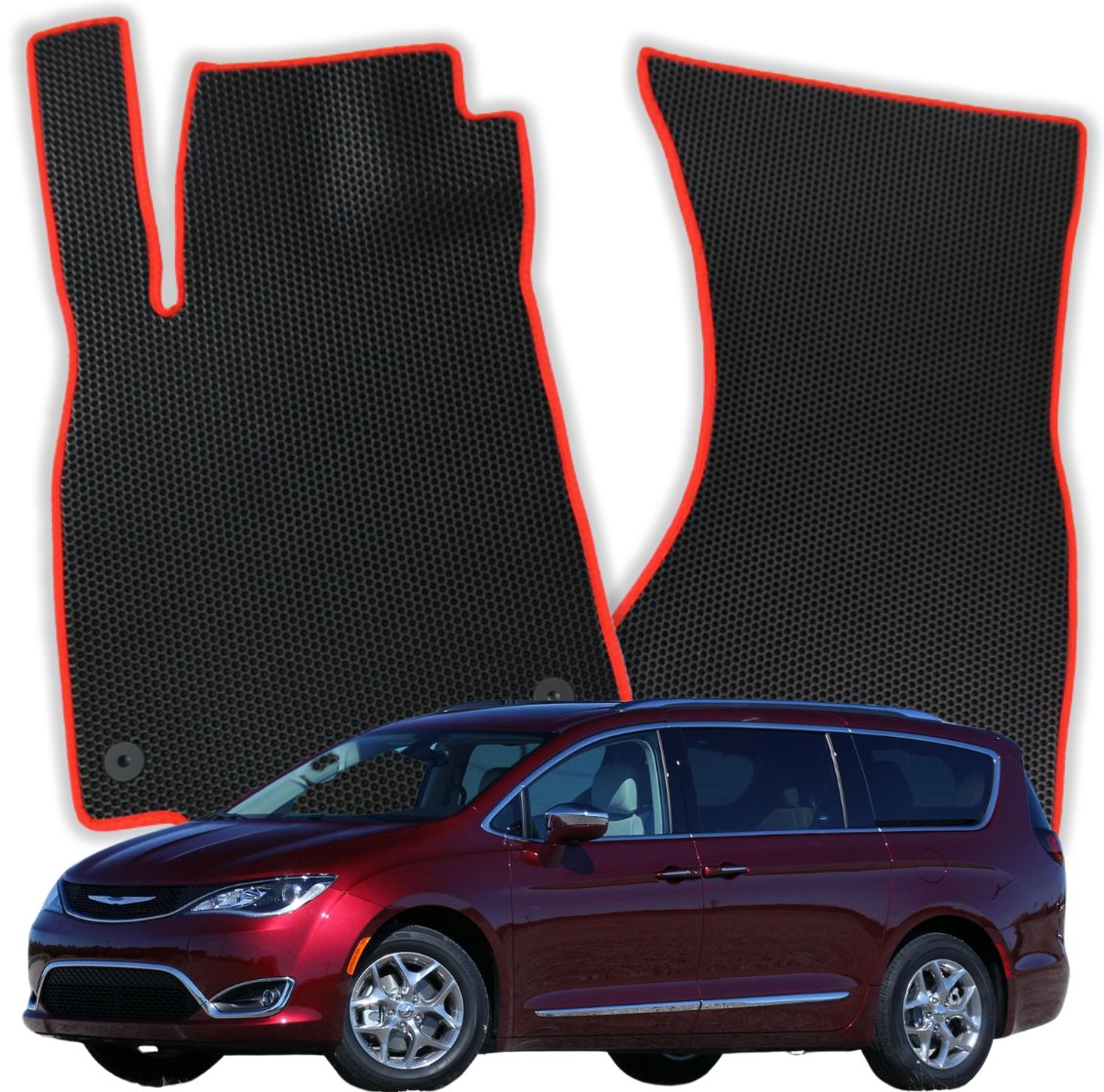 OMEVO EVA Koberečky pro Chrysler Pacifica Limited 7 místný 1 gen Minivan (2017-2023)