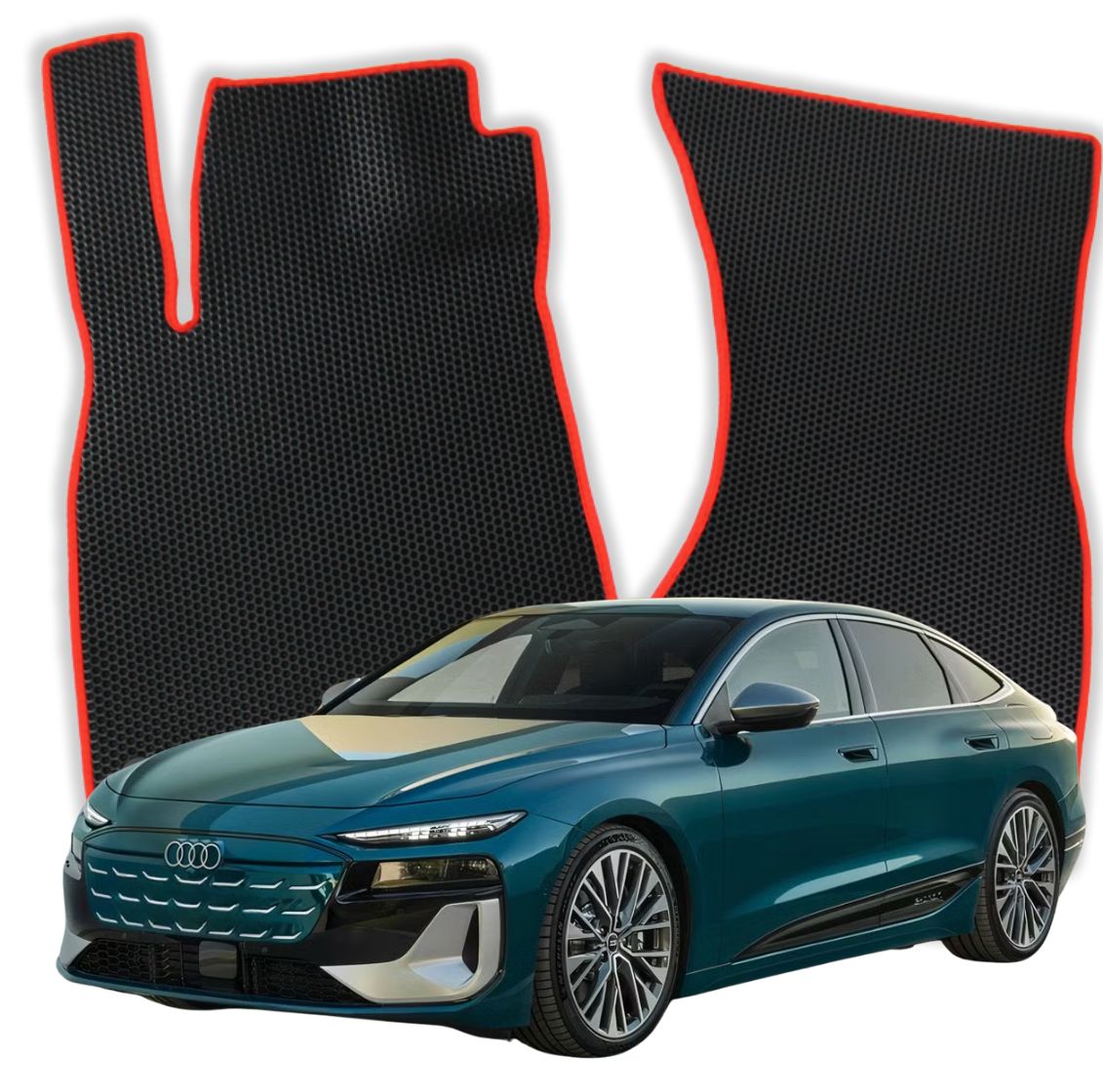 OMEVO EVA Koberečky pro Audi A6 e-tron Sportback Performance 1 gen Liftback (2024-2025)