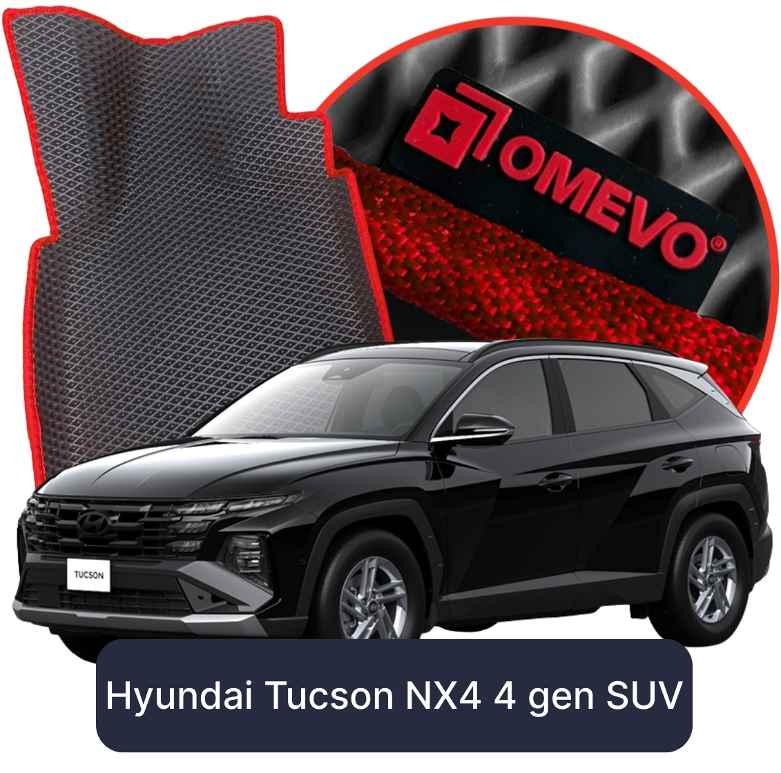 OMEVO 5D Pro Koberečky do Hyundai Tucson NX4 4. gen SUV (2020-2025)