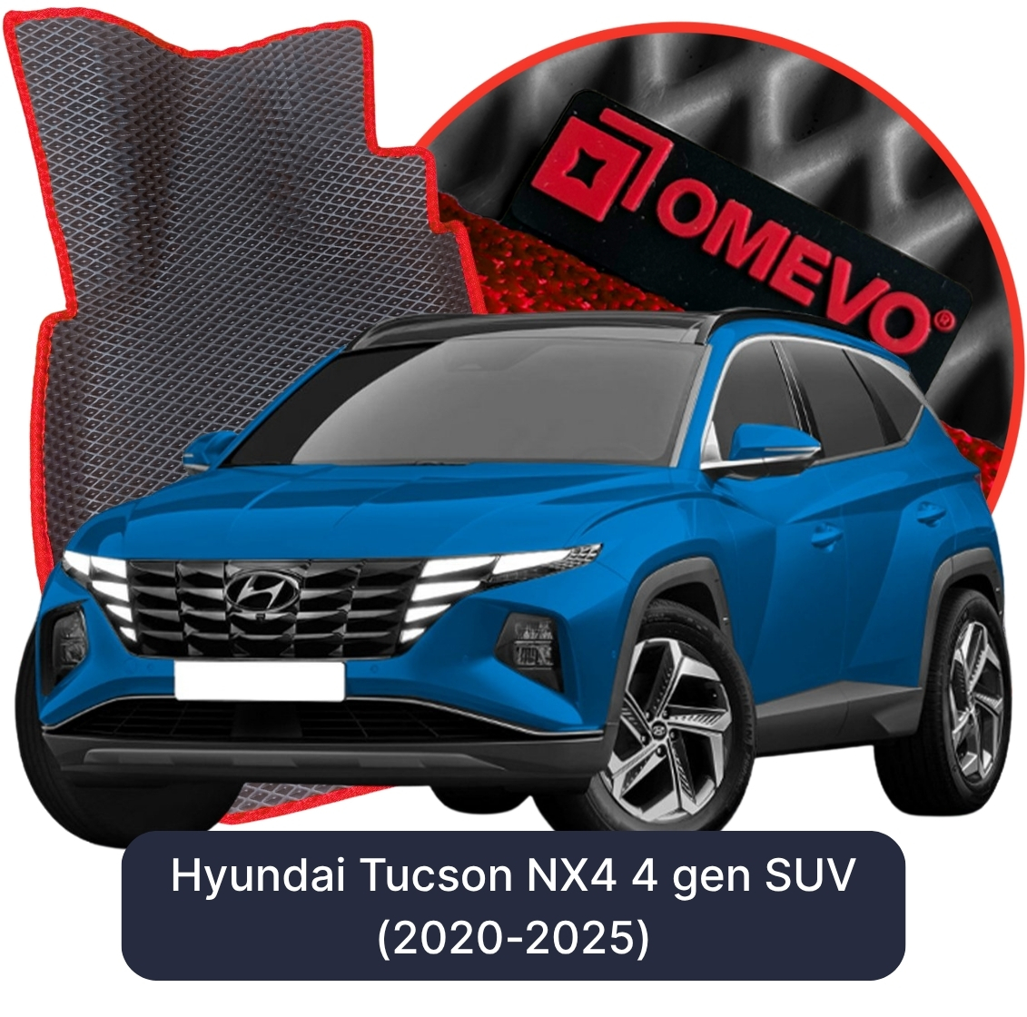 OMEVO 5D Pro Koberečky do Hyundai Tucson NX4 4. generace SUV (2020-2025)