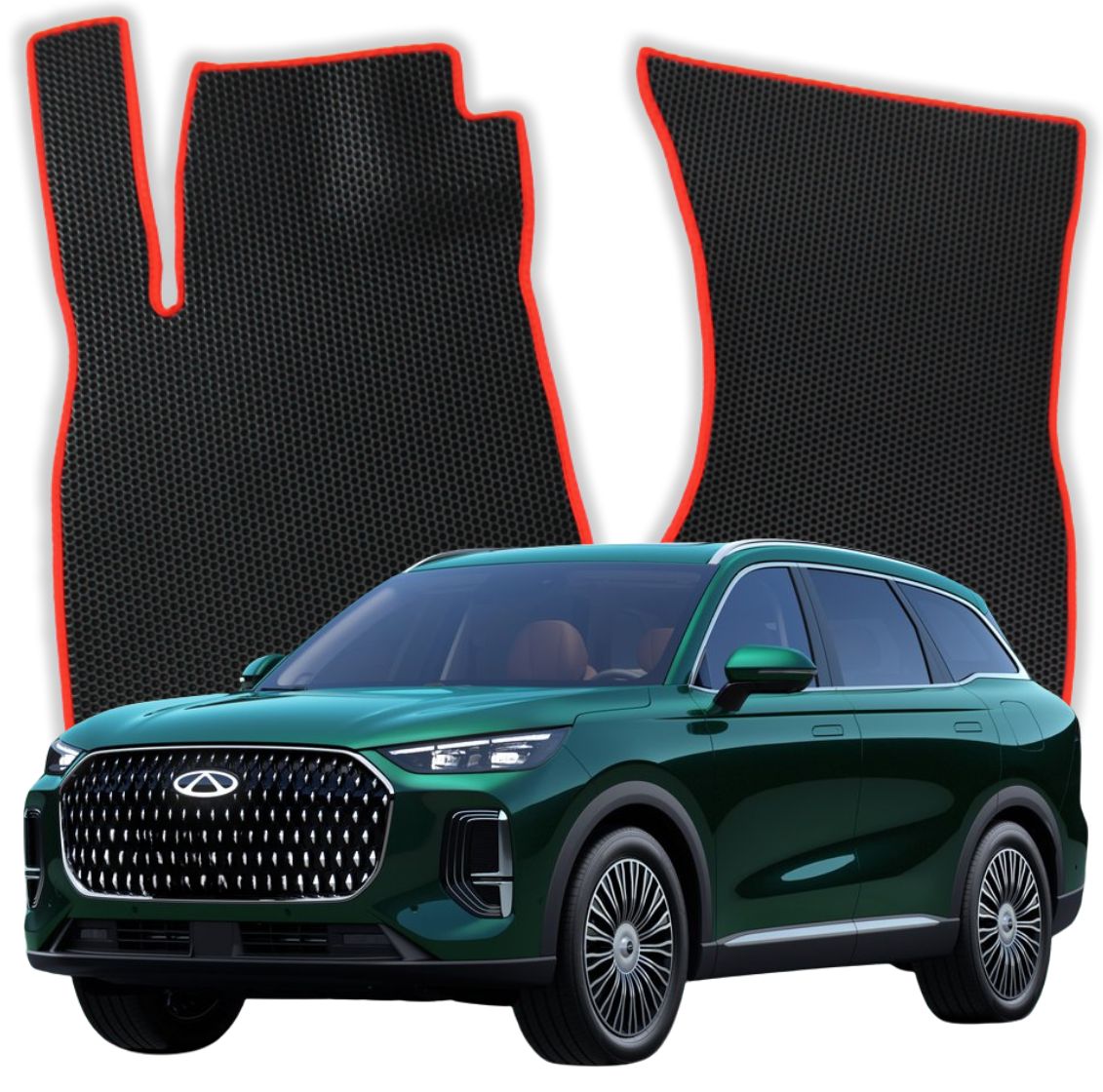 OMEVO EVA Koberečky pro Chery Tiggo 9 7-místný 1 gen SUV (2023-2025)